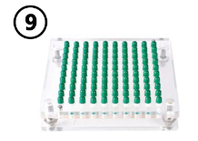 manual capsule filler operation step 9